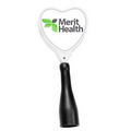 Anti-Microbial Heart Retractable Pen Holder (Dome)